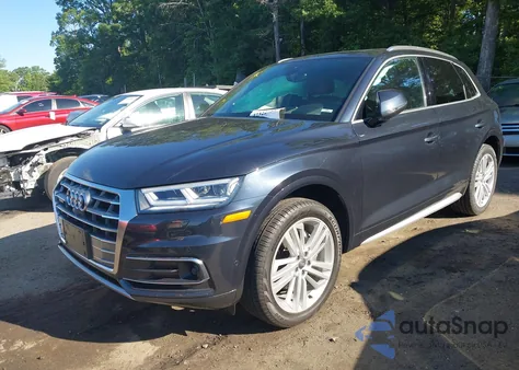 2019 Audi Q5 45 Premium from USA, damaged, VIN WA1CNAFY2K2092215